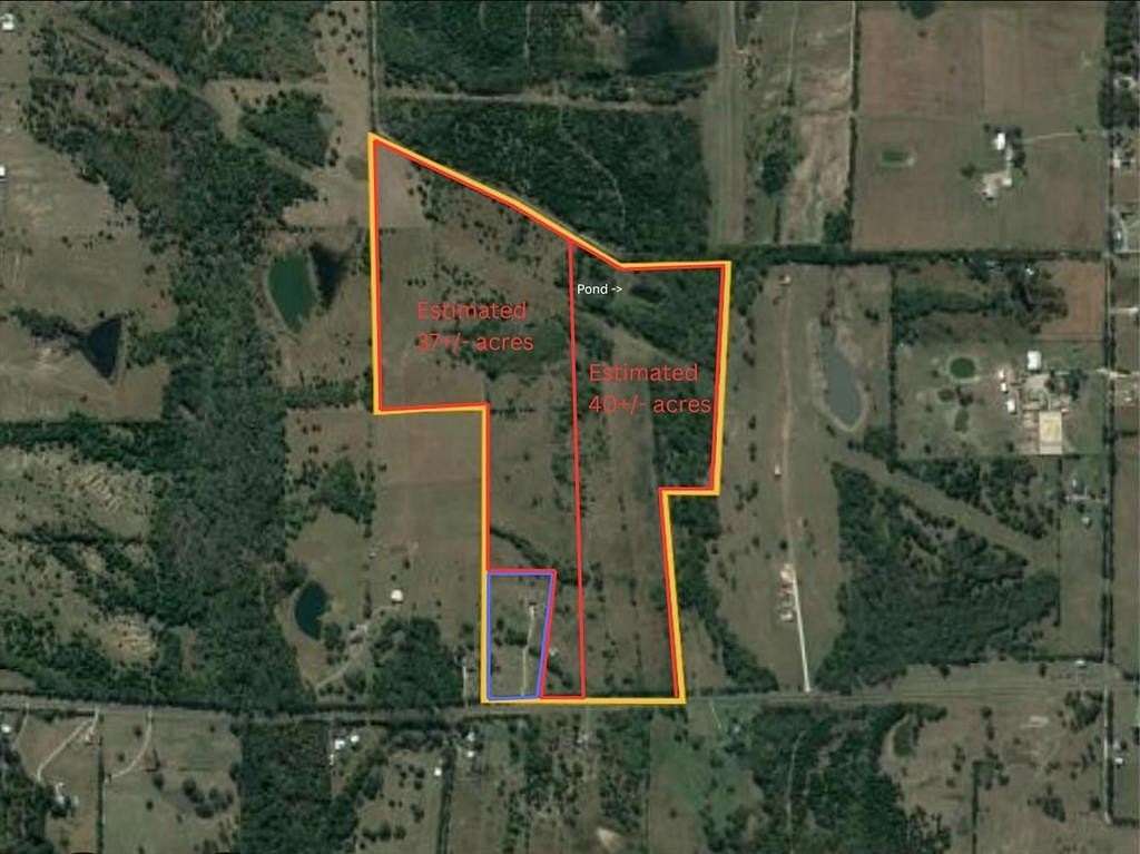 40 Acres of Agricultural Land for Sale in Campbell, Texas