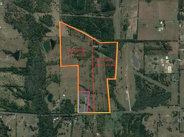 40 Acres of Agricultural Land for Sale in Campbell, Texas