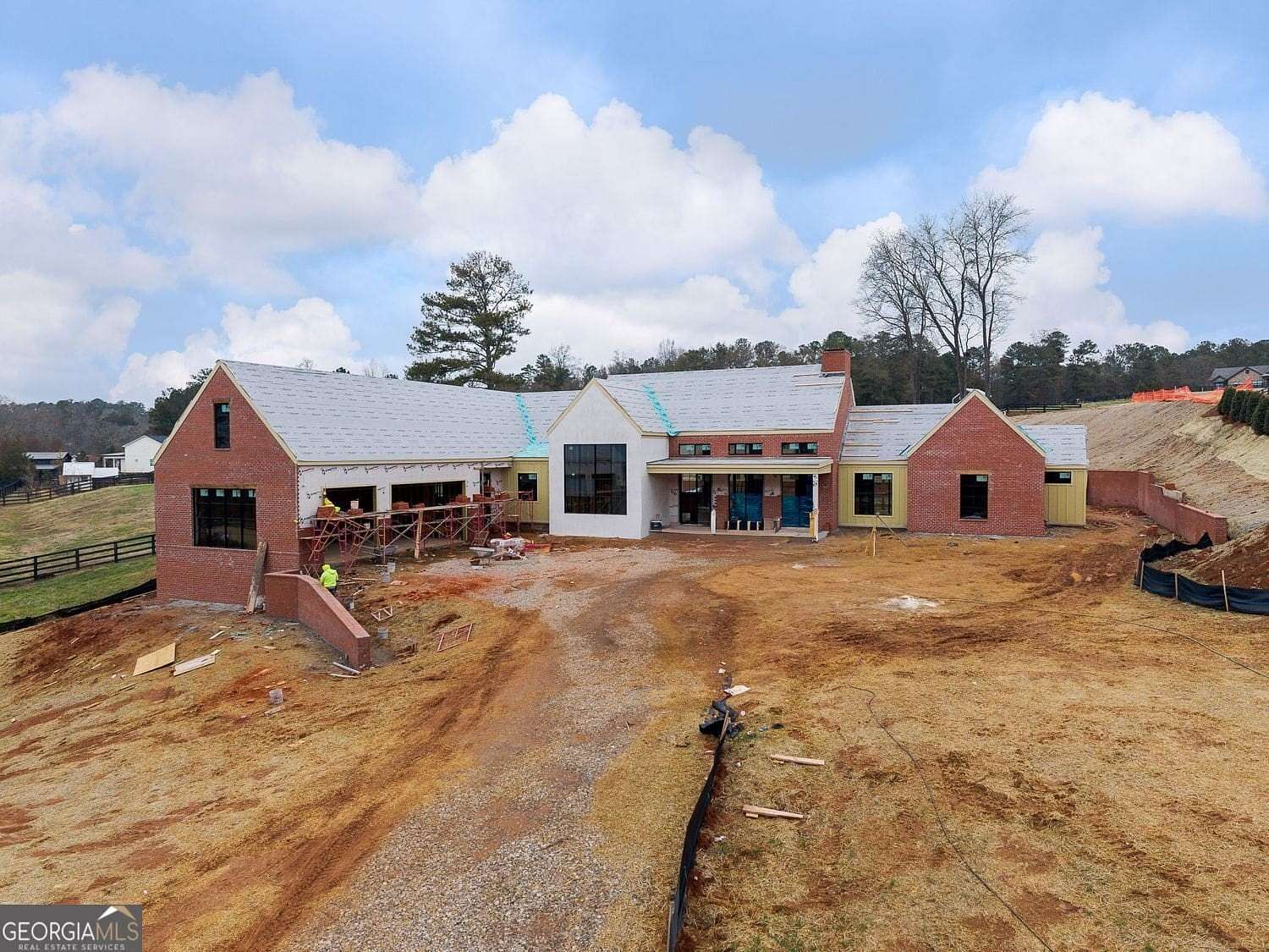 3.3 Acres of Residential Land with Home for Sale in Canton, Georgia