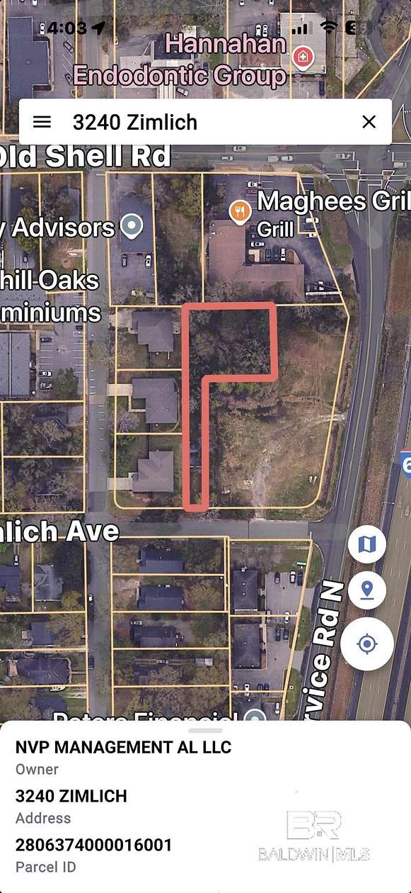 0.37 Acres of Residential Land for Sale in Mobile, Alabama
