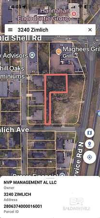 0.37 Acres of Residential Land for Sale in Mobile, Alabama