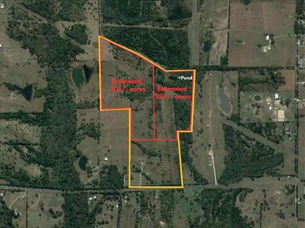 20 Acres of Agricultural Land for Sale in Campbell, Texas
