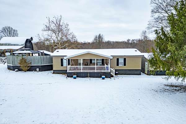 23.3 Acres of Agricultural Land with Home for Sale in Bedford, Indiana