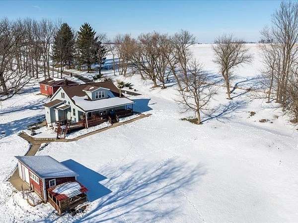 5 Acres of Residential Land with Home for Sale in Scales Mound, Illinois