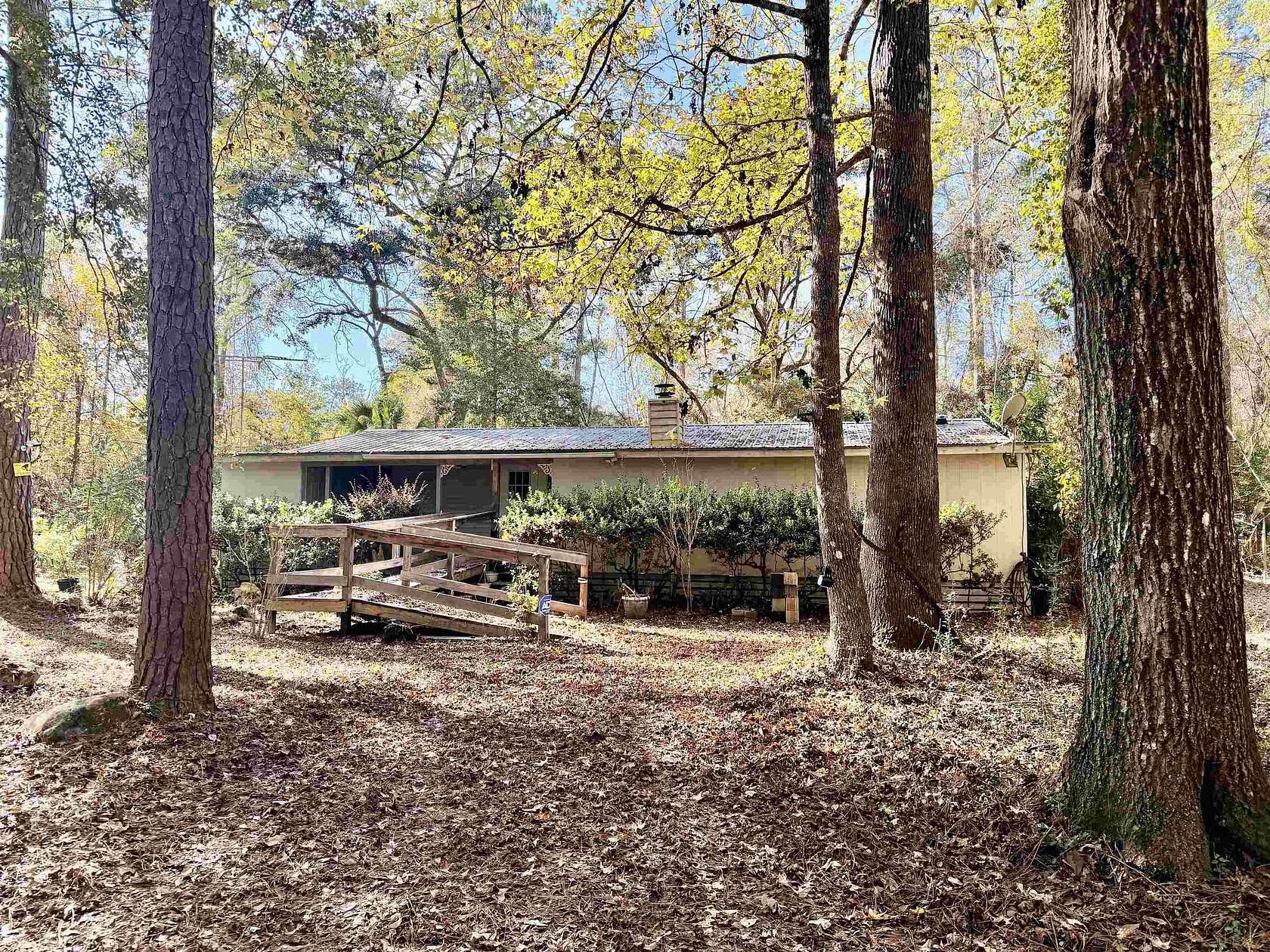 5.3 Acres of Residential Land with Home for Sale in Crawfordville, Florida