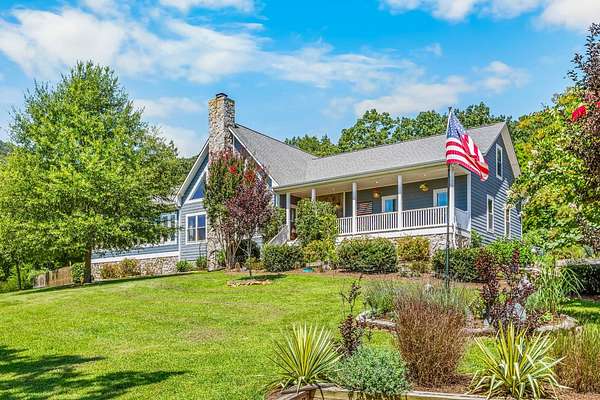 56 Acres of Recreational Land with Home for Sale in Lowgap, North Carolina