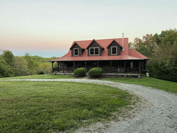 15.6 Acres of Land with Home for Sale in Willisburg, Kentucky