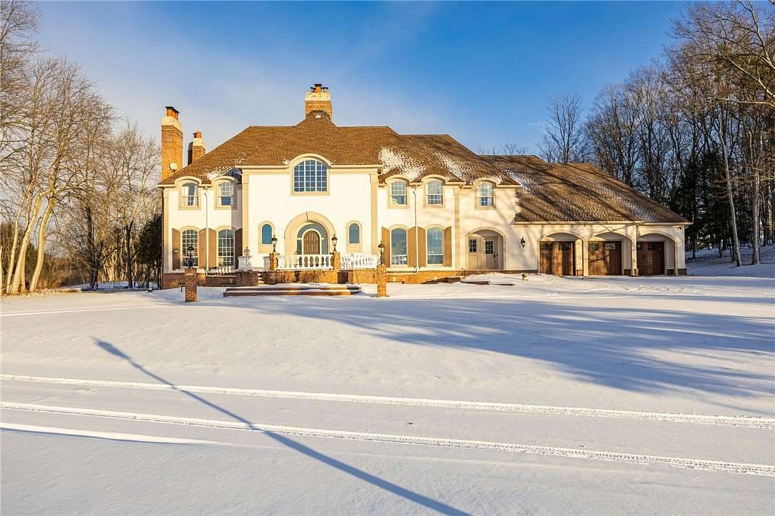 6 Acres of Residential Land with Home for Sale in Mendon, New York