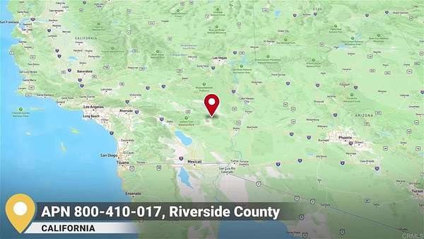 5 Acres of Land for Sale in Blythe, California