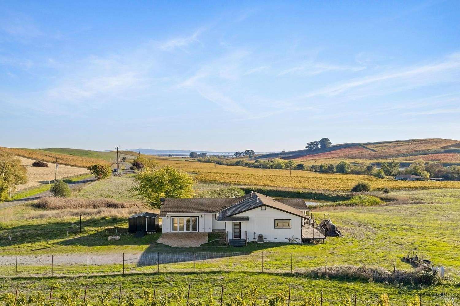 10 Acres of Land with Home for Sale in Napa, California
