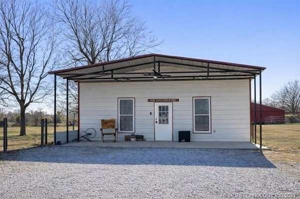 5.3 Acres of Land with Home for Sale in Ramona, Oklahoma