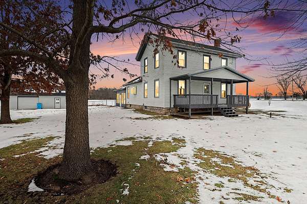 9 Acres of Land with Home for Sale in Three Rivers, Michigan