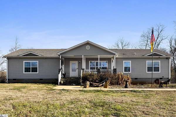4.8 Acres of Land with Home for Sale in Travelers Rest, South Carolina