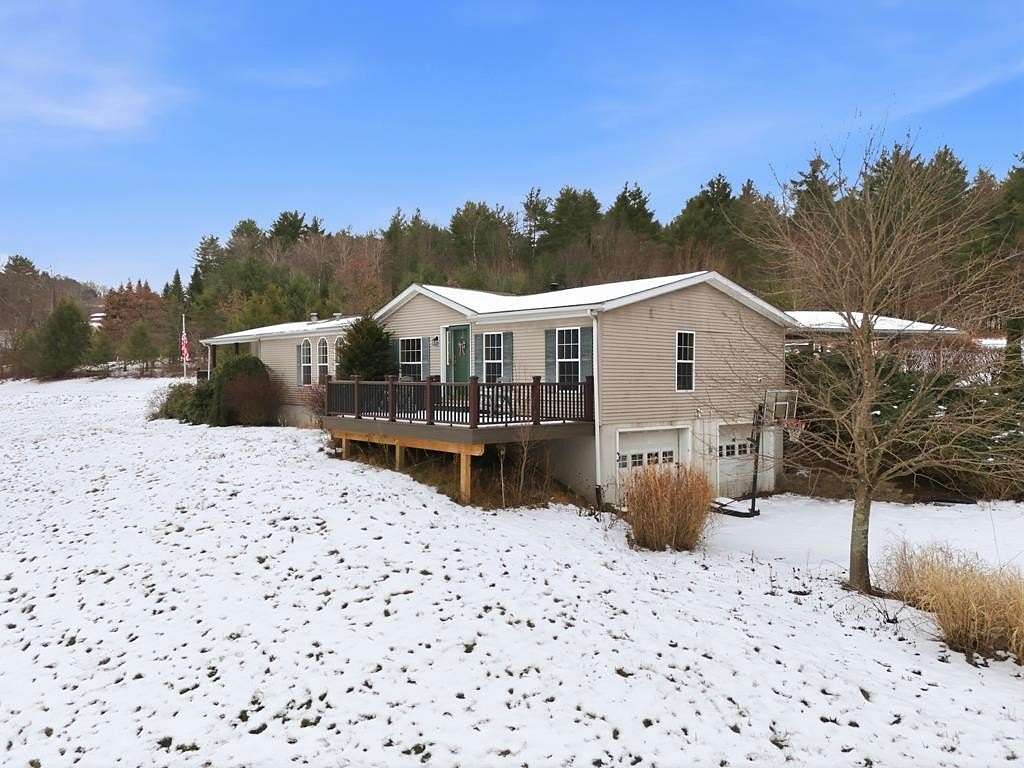 57.6 Acres of Recreational Land with Home for Sale in Rome, Pennsylvania