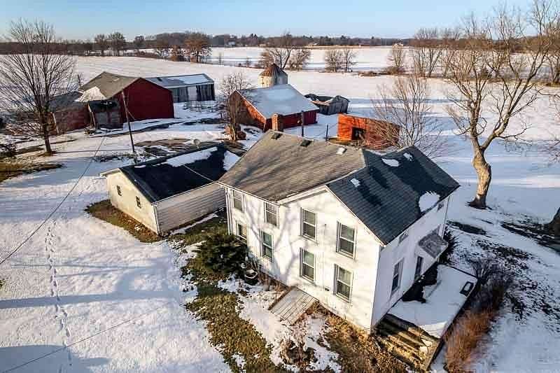 60 Acres of Agricultural Land with Home for Sale in Belvidere, Illinois