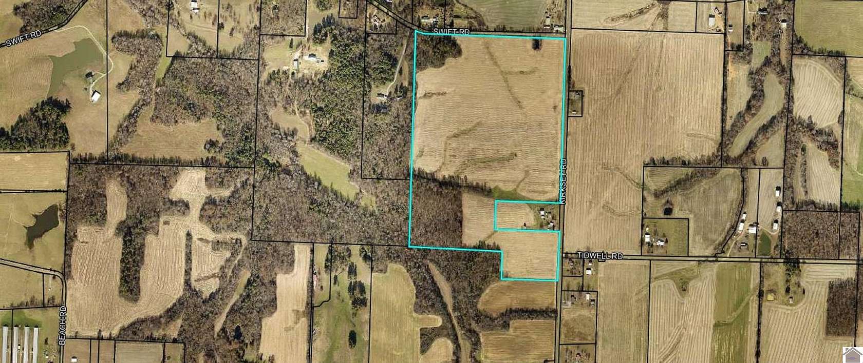 83.4 Acres of Agricultural Land for Sale in Benton, Kentucky