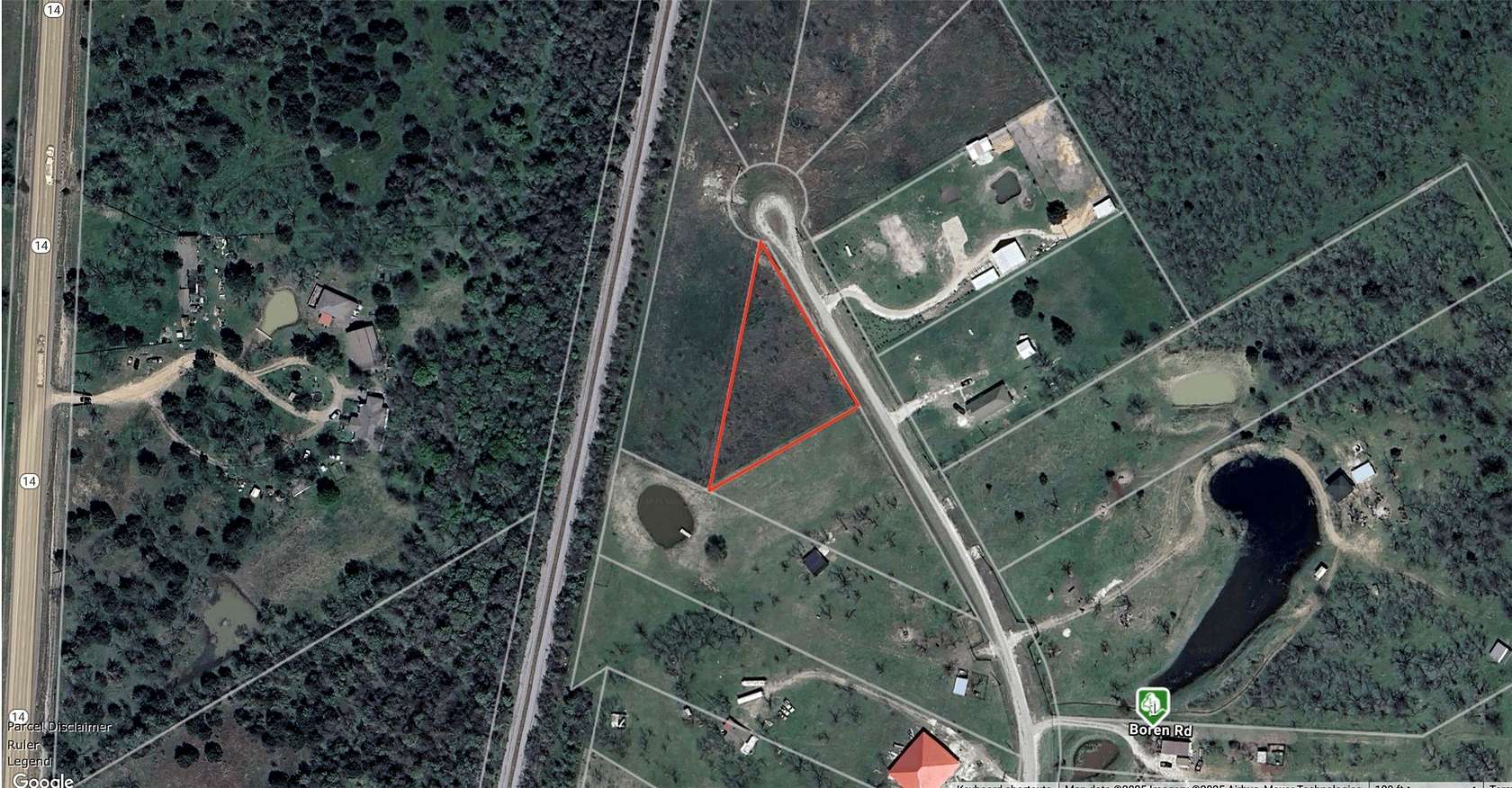1.13 Acres of Residential Land for Sale in Wortham, Texas