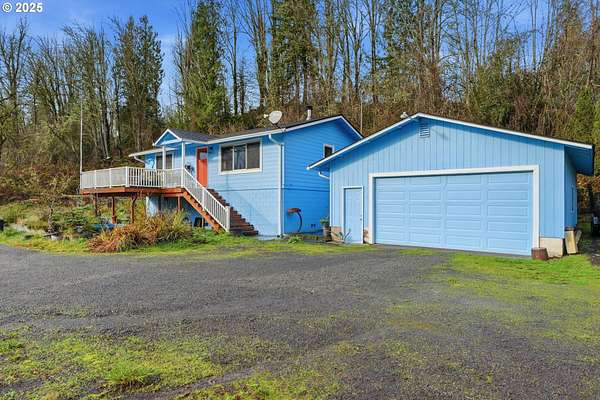 2 Acres of Residential Land with Home for Sale in Castle Rock, Washington