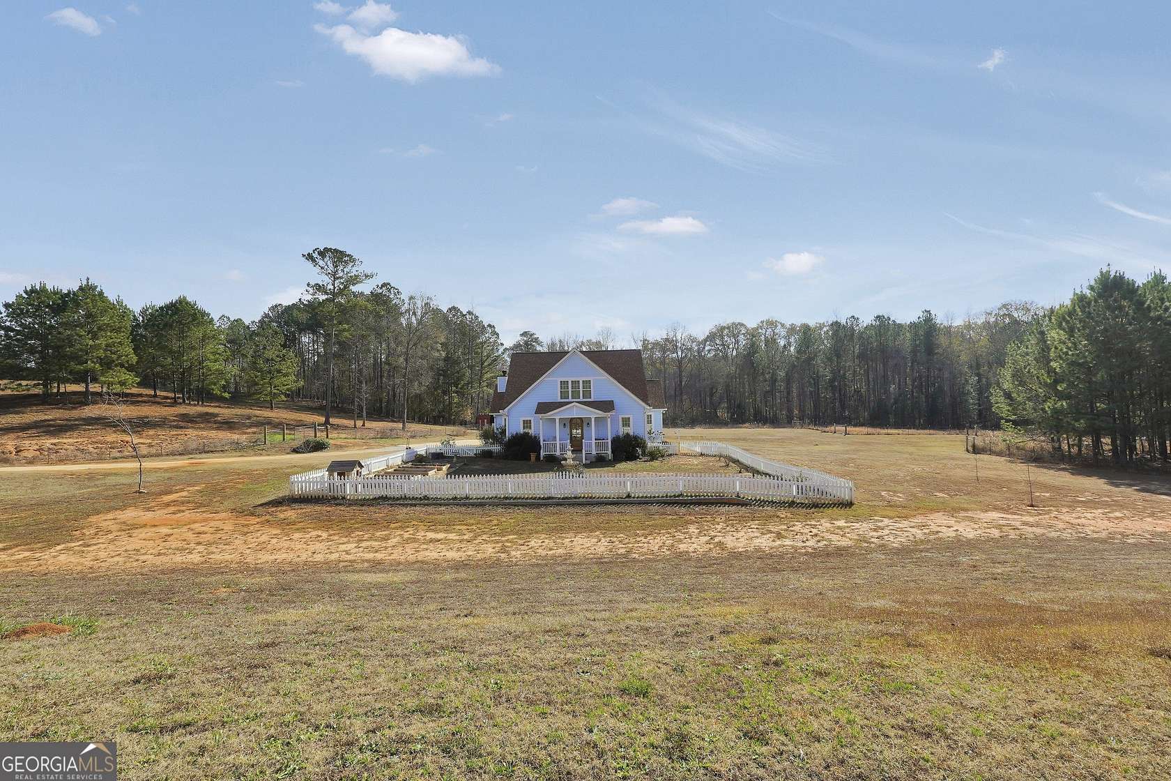 7.76 Acres of Land with Home for Sale in Flovilla, Georgia