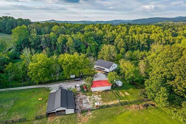27.4 Acres of Agricultural Land with Home for Sale in Byrdstown, Tennessee