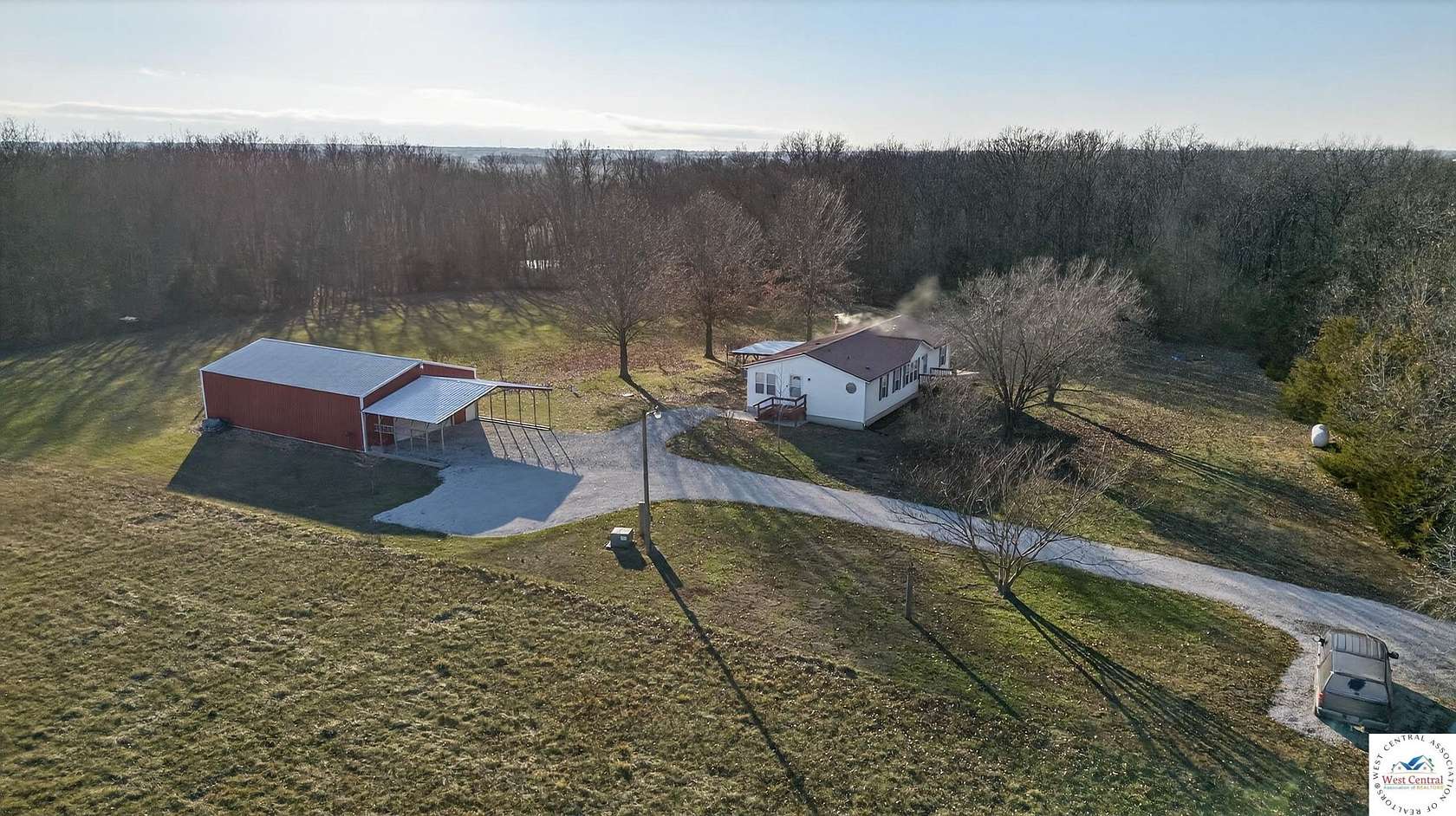 40 Acres of Land with Home for Sale in Cole Camp, Missouri