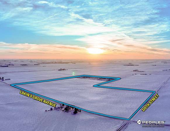 120 Acres of Recreational Land & Farm for Auction in Stanhope, Iowa