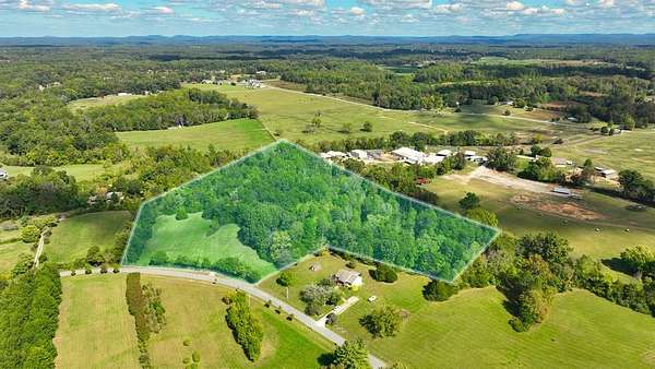 11.8 Acres of Agricultural Land for Sale in Cookeville, Tennessee