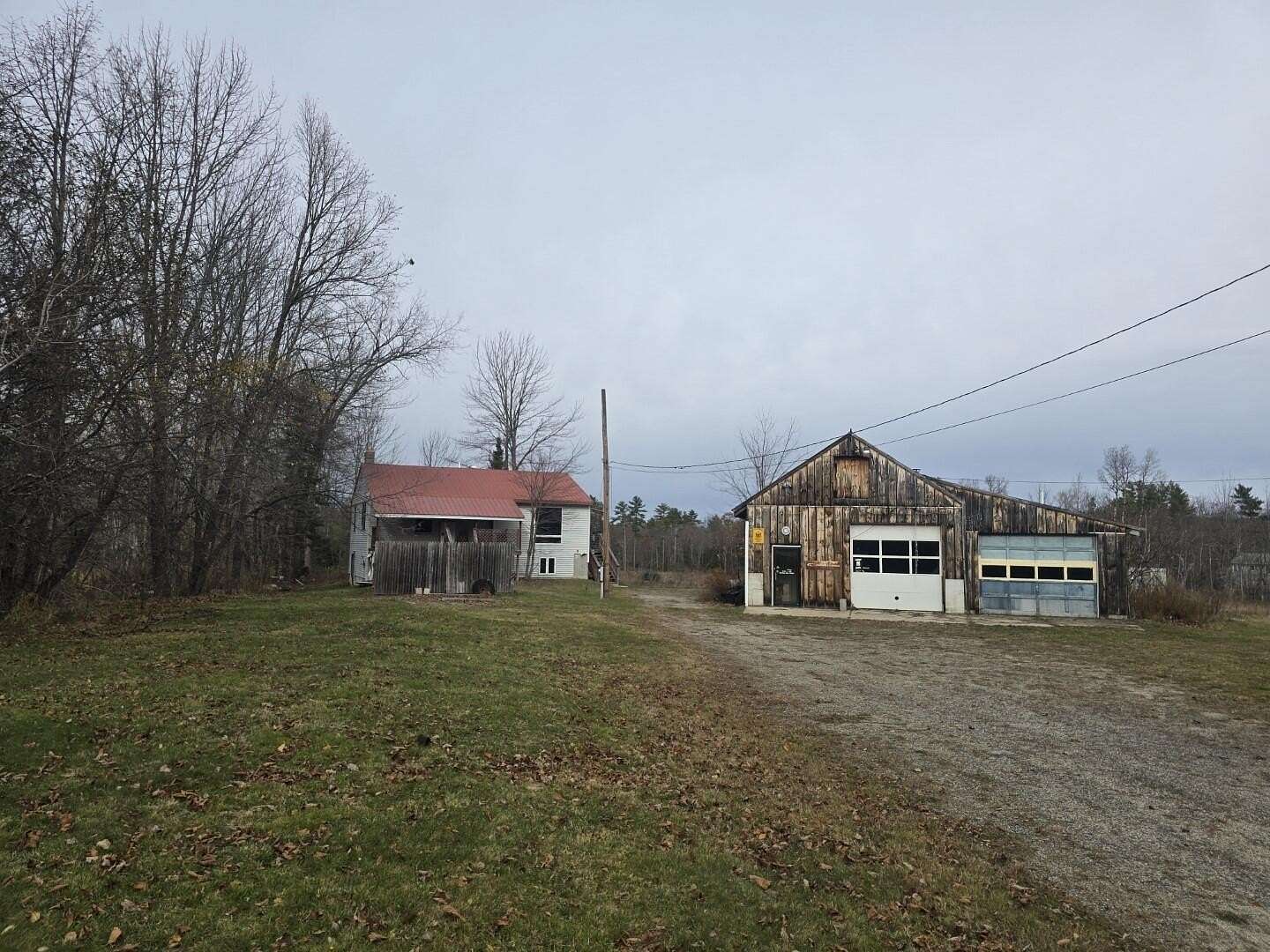 2.6 Acres of Residential Land with Home for Sale in Limerick, Maine