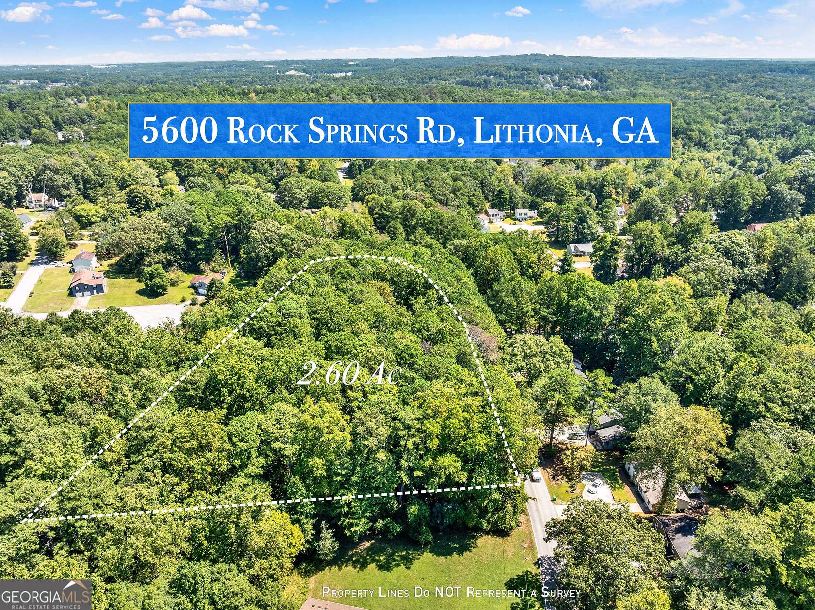 2.6 Acres of Residential Land for Sale in Lithonia, Georgia