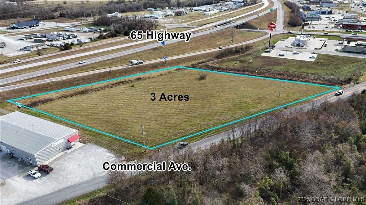3 Acres of Commercial Land for Sale in Warsaw, Missouri