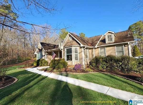 6 Acres of Residential Land with Home for Sale in Wilsonville, Alabama