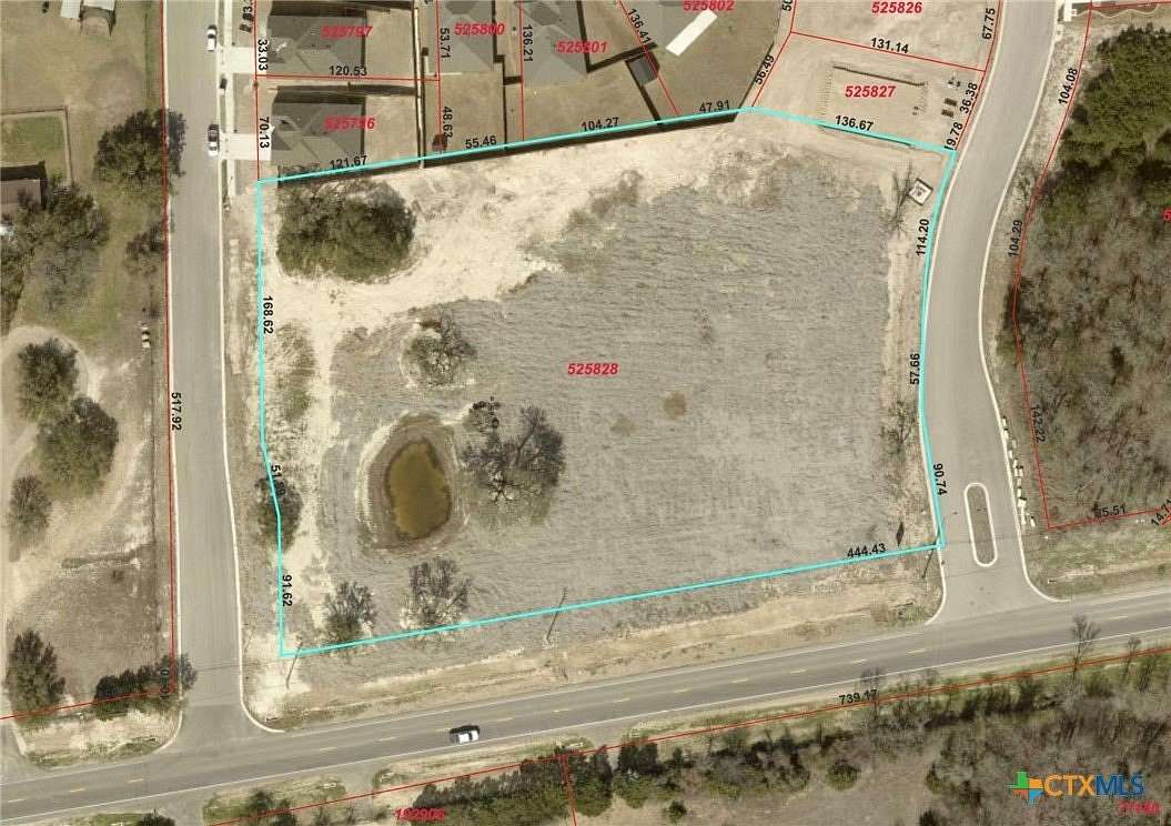 3.17 Acres of Commercial Land for Sale in Belton, Texas
