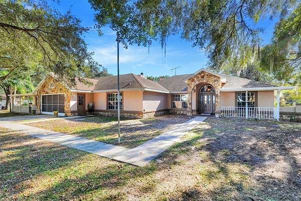 9.6 Acres of Residential Land with Home for Sale in Umatilla, Florida