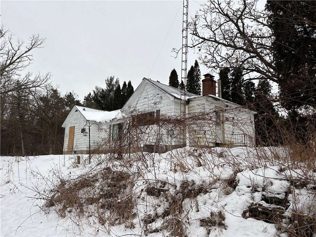 40 Acres of Recreational Land with Home for Sale in Mondovi, Wisconsin