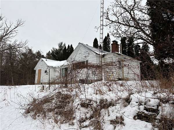 40 Acres of Recreational Land with Home for Sale in Mondovi, Wisconsin