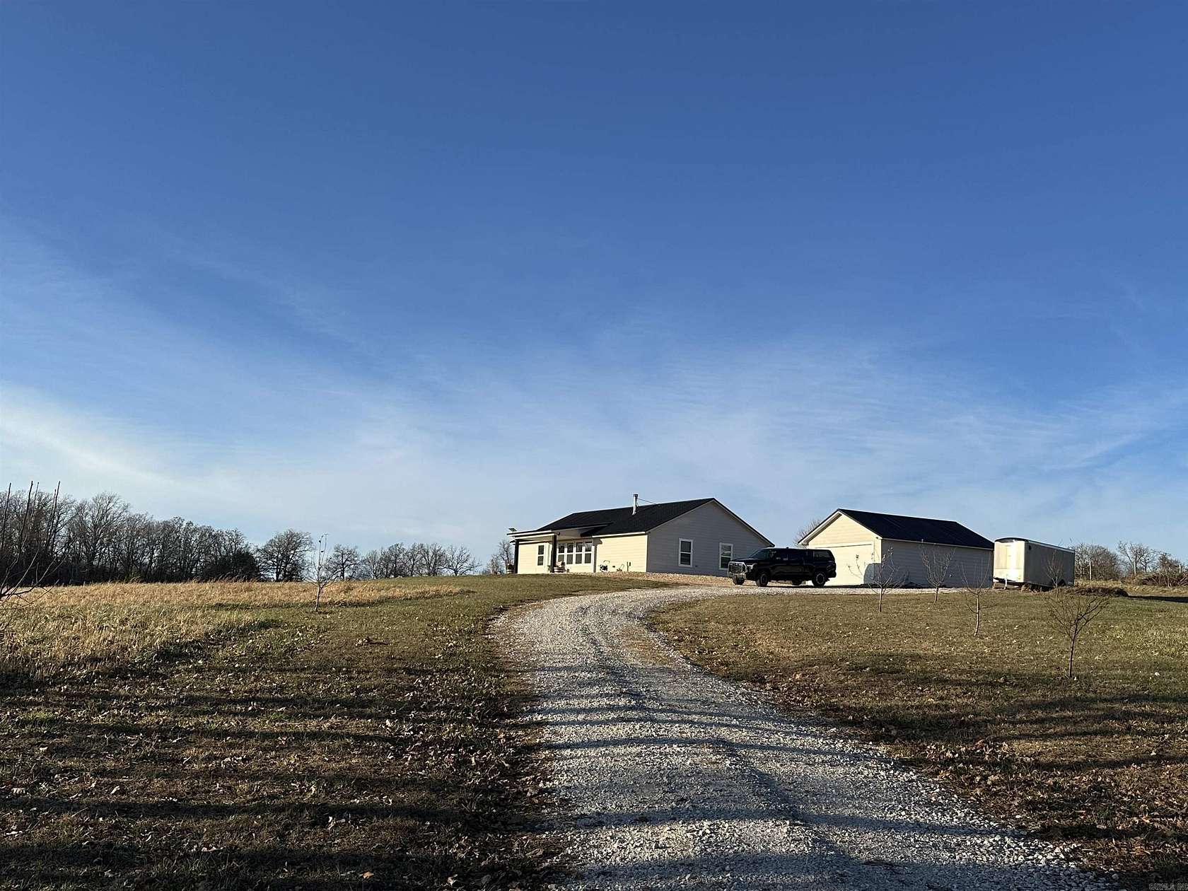 11 Acres of Land with Home for Sale in Compton, Arkansas