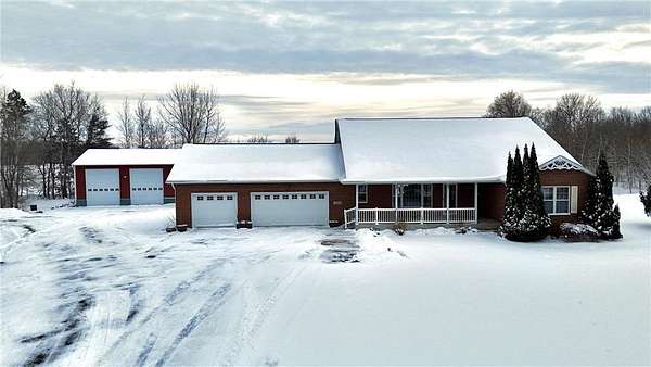7.3 Acres of Residential Land with Home for Sale in Foley, Minnesota