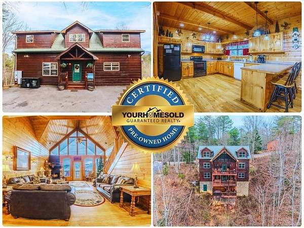 2.15 Acres of Residential Land with Home for Sale in Sevierville, Tennessee