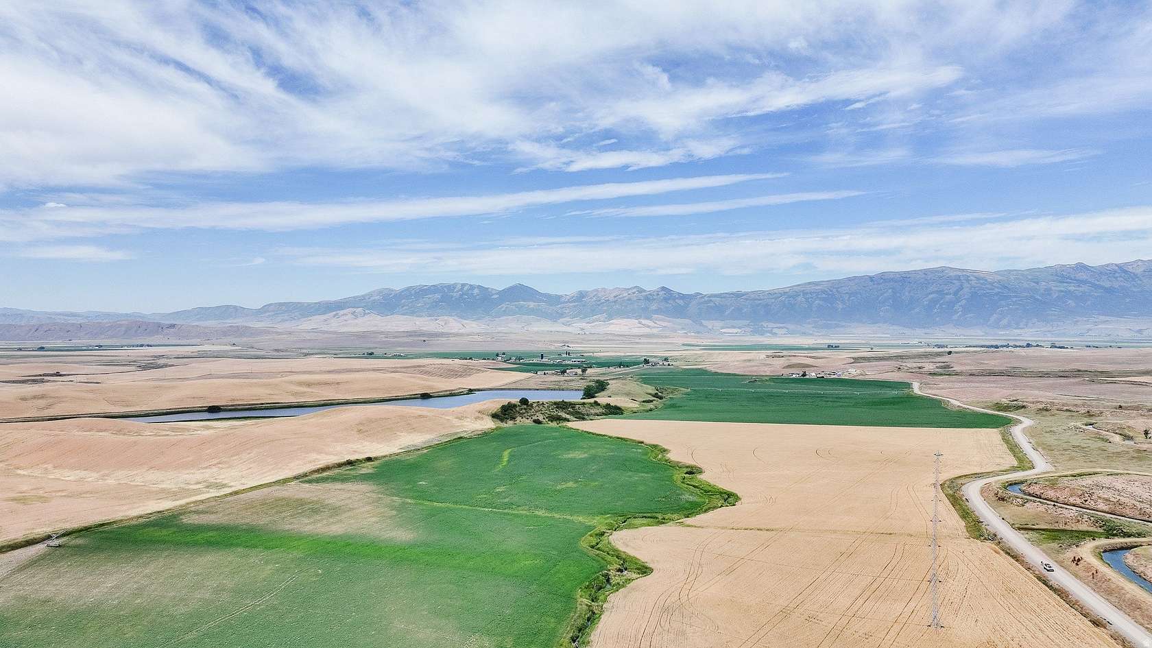 475 Acres of Agricultural Land for Sale in Preston, Idaho