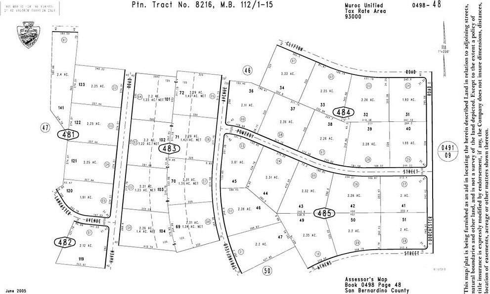 2.4 Acres of Land for Sale in Kramer Junction, California