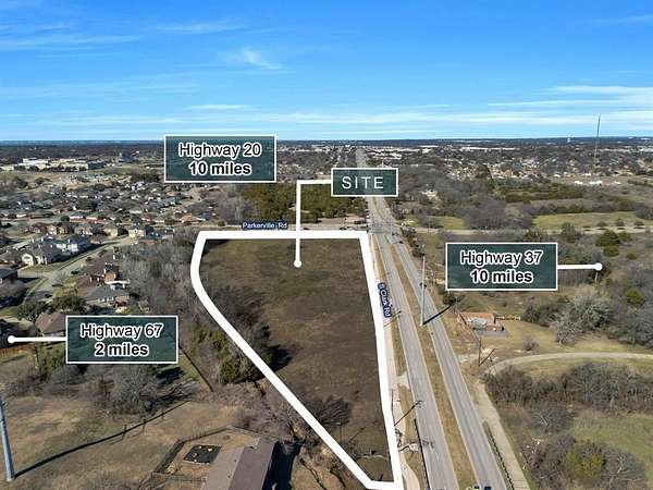 6.58 Acres of Land for Sale in Cedar Hill, Texas