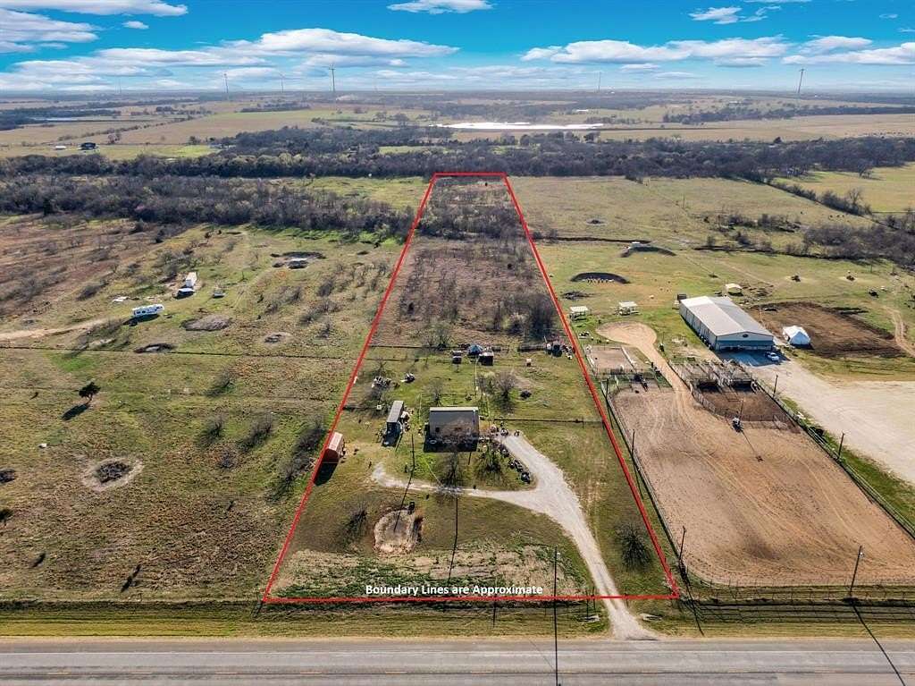 10 Acres of Land with Home for Sale in Hubbard, Texas