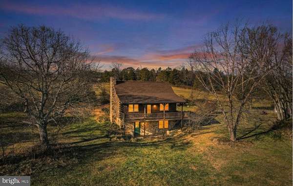 15 Acres of Land with Home for Sale in Edinburg, Virginia