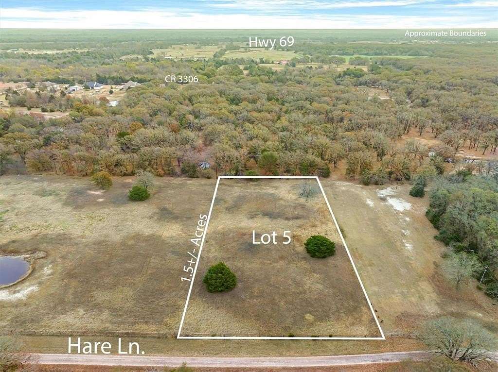 1.5 Acres of Residential Land for Sale in Greenville, Texas