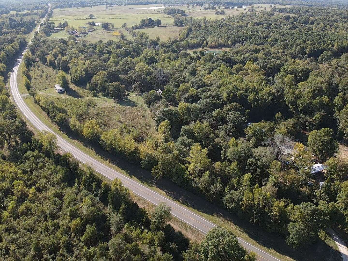 4.87 Acres of Land with Home for Sale in Clarksville, Texas