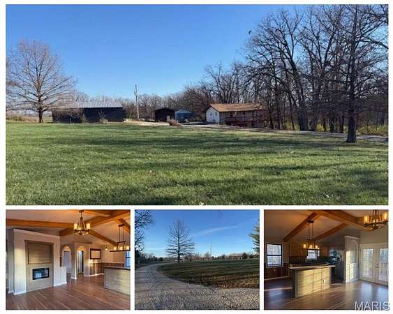 4 Acres of Residential Land with Home for Sale in Warrenton, Missouri