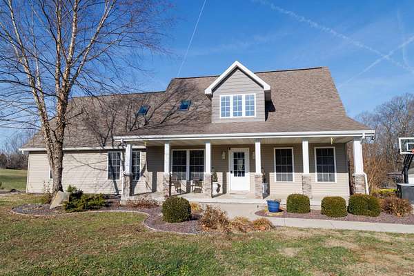 8.12 Acres of Land with Home for Sale in Paoli, Indiana