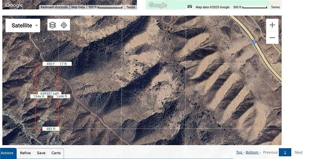 14 Acres of Land for Sale in Castaic, California