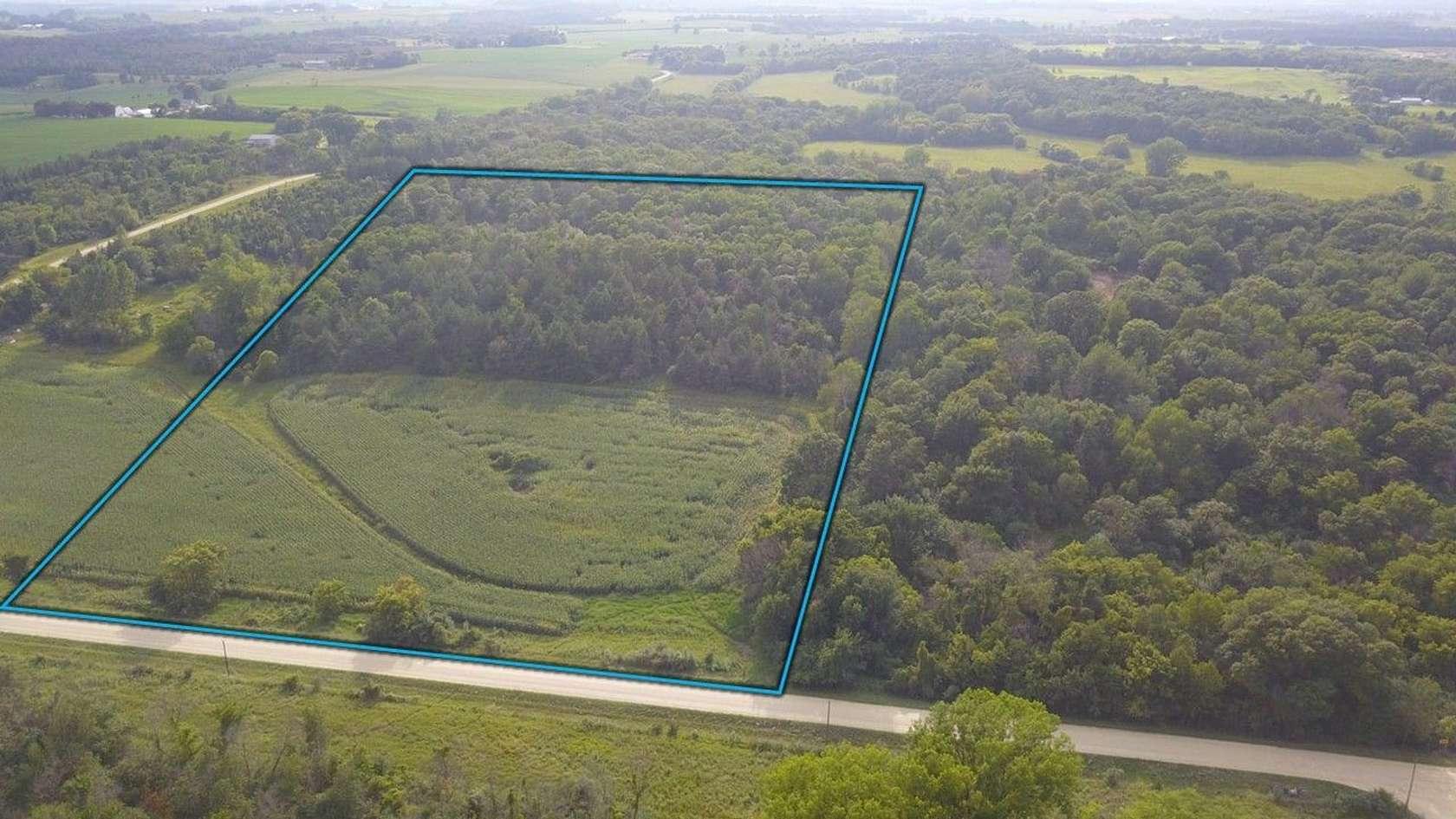 20 Acres of Recreational Land & Farm for Auction in Oronoco, Minnesota