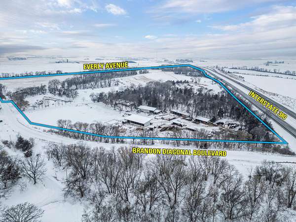 78.5 Acres of Land with Home for Sale in Brandon, Iowa